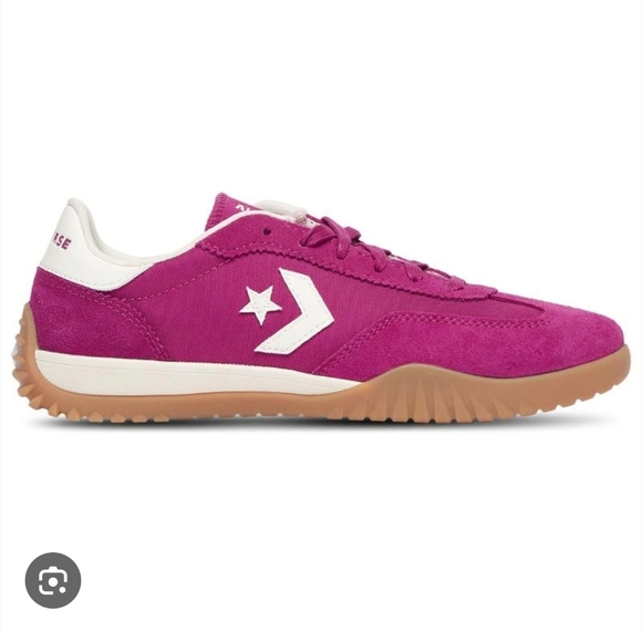 Converse Other - Size 4  Converse Run Star Trainer Ox Suede Sneakers Violet Nwt